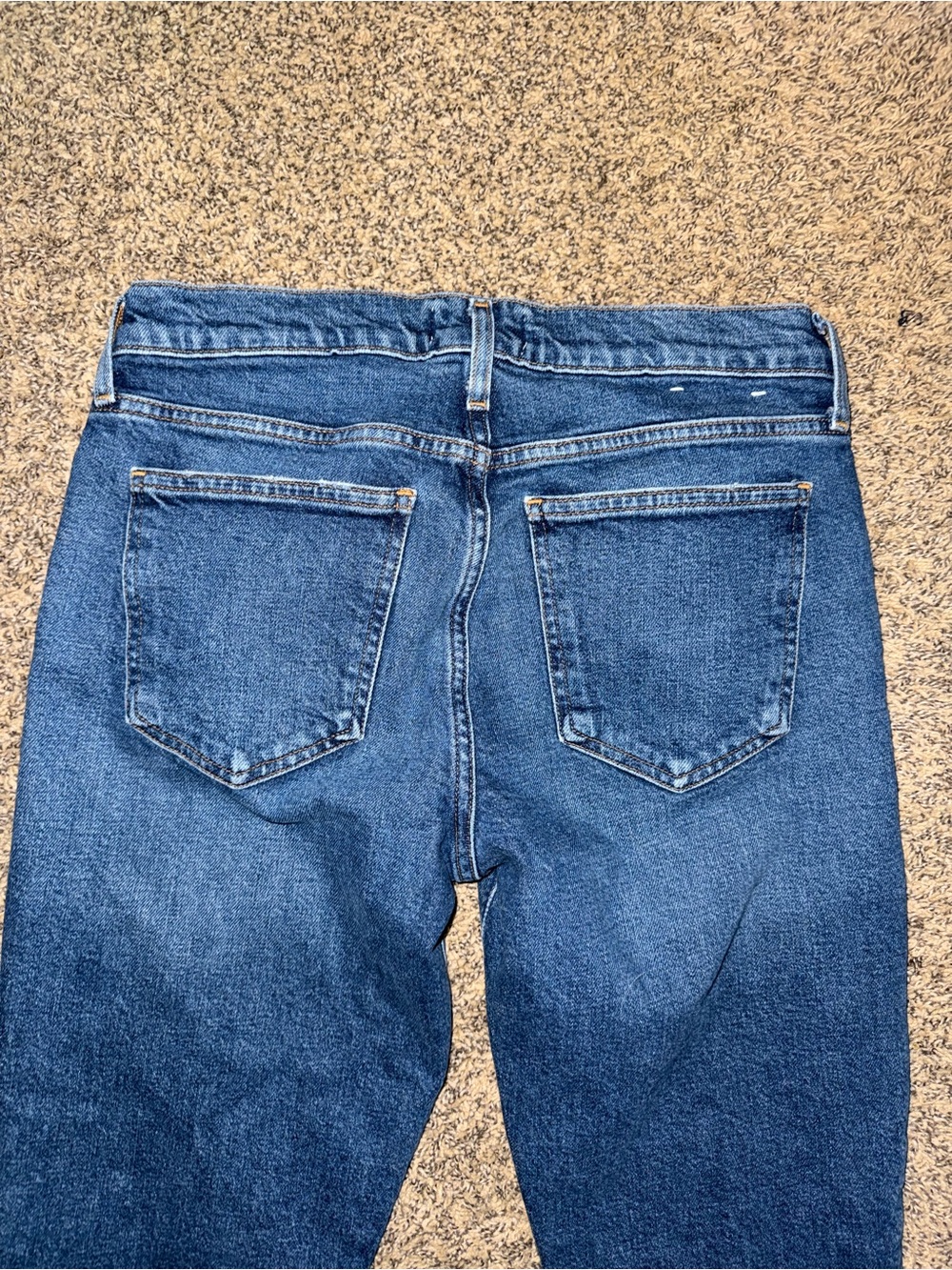 AGOLDE Cocktail Ankle Jeans Women’s Size 27 Medium Wash Mid Rise Slim Straight - Picture 9 of 10